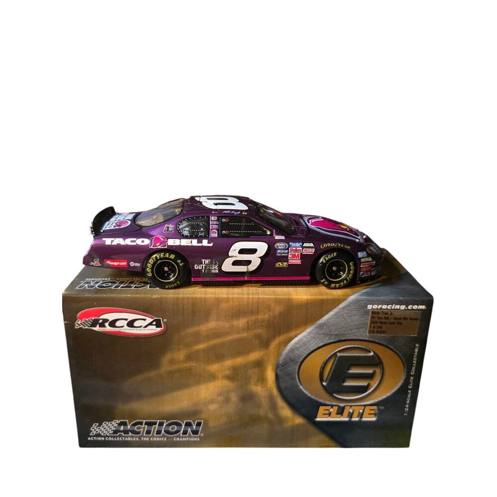 2004 Martin Truex Jr 8 Taco Bell Raced Win Elite 1/24 RCCA Action 1/ 540 Nascar